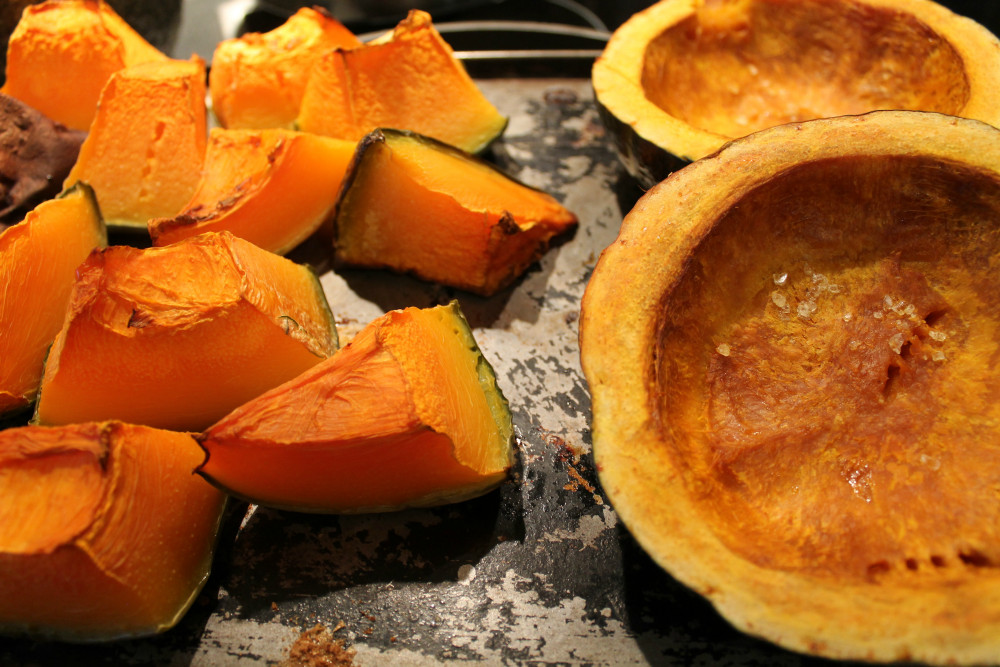 Comer calabaza como desayuno, almuerzo, cena y merienda