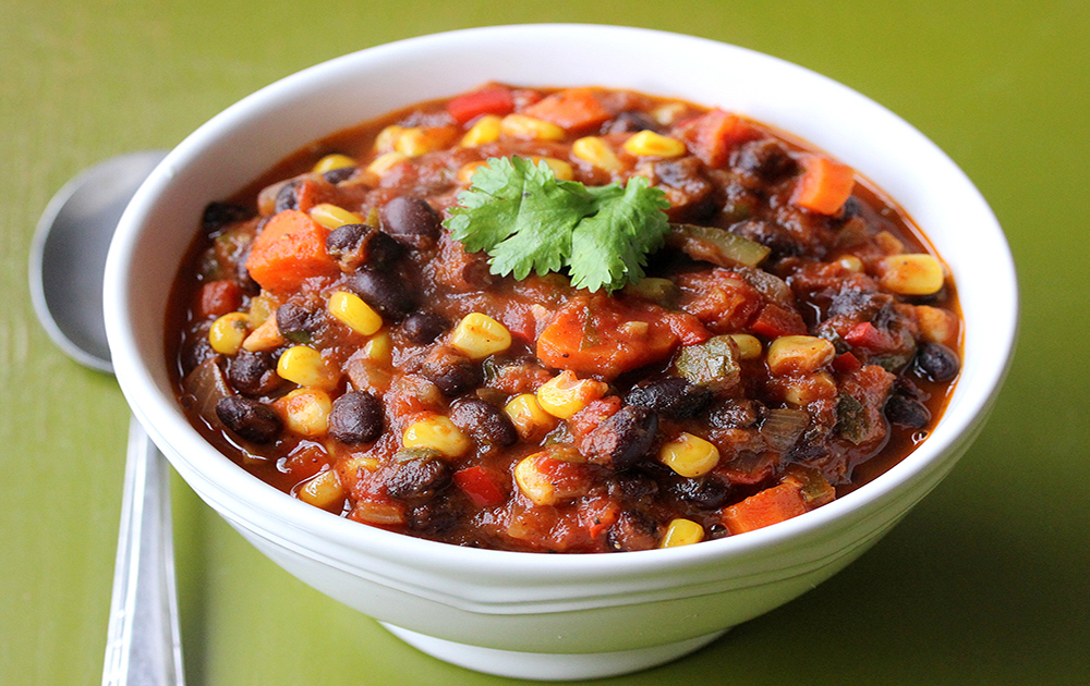 Receta de Chili vegetariano